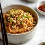 Spicy Peanut Butter Noodles Recipe
