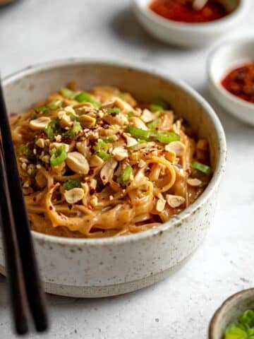 Spicy Peanut Butter Noodles Recipe