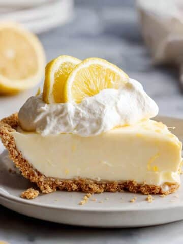 No-Bake Lemon Icebox Pie Recipe