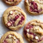 White Chocolate Raspberry Cookies Recipe