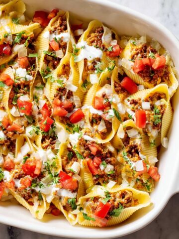 Taco Stuffed Shells Recipe