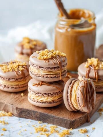 Vegan Biscoff Macarons Recipe