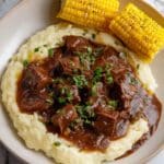 Crock Pot Steak and Gravy Recipe