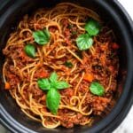 Slow Cooker Bolognese (No Browning Needed) Recipe