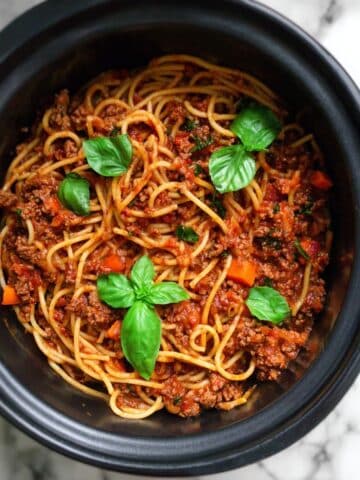 Slow Cooker Bolognese (No Browning Needed) Recipe