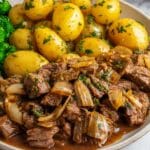 Crock Pot Garlic Butter Steak Bites Recipe