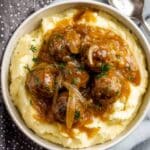 Crock Pot French Onion Meatballs Recipe