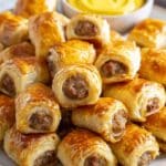 Cheddar and Herb Sausage Rolls Recipe