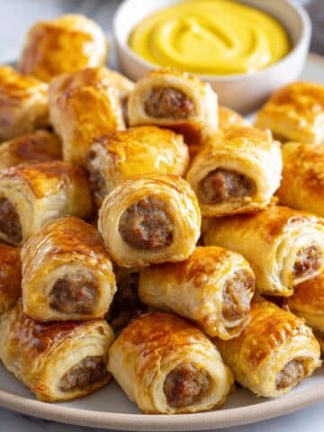 Cheddar and Herb Sausage Rolls Recipe