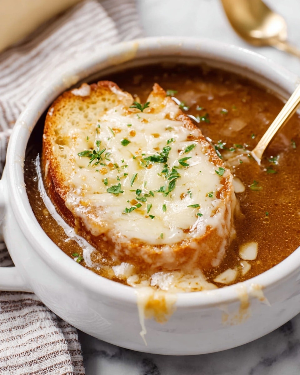 French Onion Soup with Melted Gruyere – Cozy & Delicious Classic