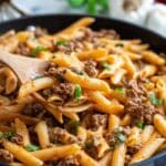 Easy Cheesy Ground Beef Pasta Recipe