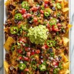 Loaded Beef and Cheese Nachos Recipe