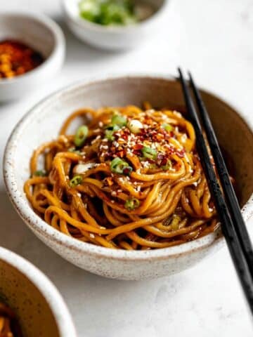Garlic Sesame Noodles Recipe