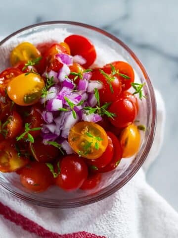 White Bean & Tomato Salad Recipe
