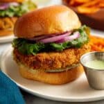 Quinoa Burgers with Chipotle and Cheddar Recipe