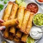 Crispy Baked Chicken Taquitos Recipe