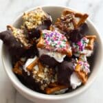 Pretzel Snap Ice Cream Sandwich Bites Recipe