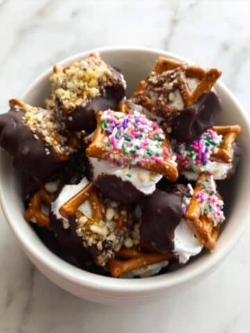 Pretzel Snap Ice Cream Sandwich Bites Recipe