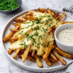 Voodoo Fries with Cheddar Cheese Sauce and Cajun Seasoning Recipe