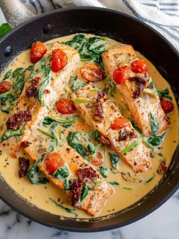 Creamy Tuscan Salmon Recipe