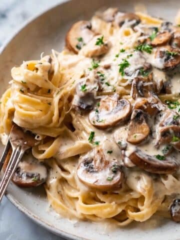 Creamy Mushroom Pasta Recipe