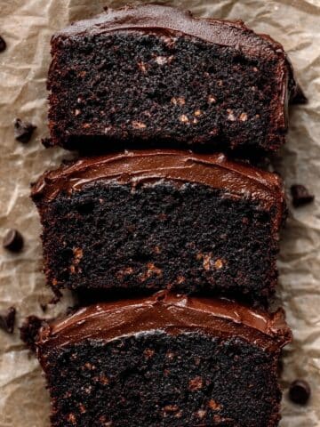 Chocolate Banana Cake with Espresso Fudge Frosting Recipe