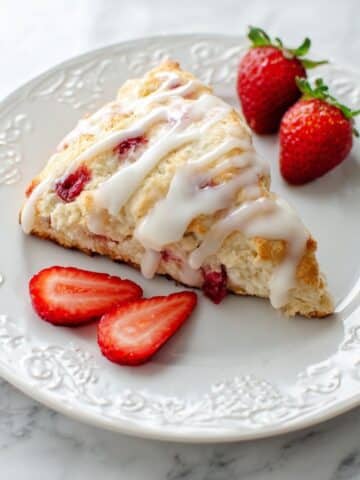 Strawberries and Cream Scones Recipe
