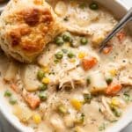 Slow Cooker Chicken Pot Pie Soup Recipe