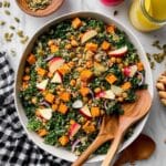 Sweet Potato Kale Salad with Maple Dijon Dressing Recipe