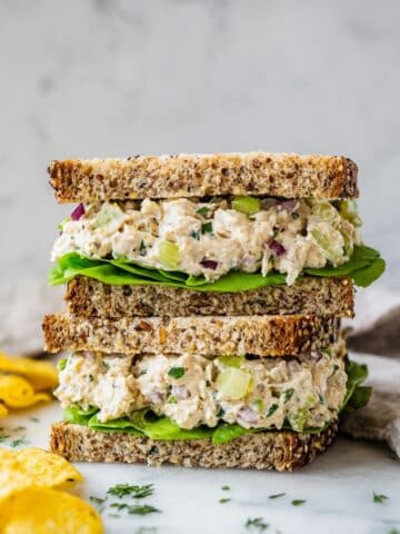 Creamy Tuna Salad with Greek Yogurt and Fresh Herbs Recipe