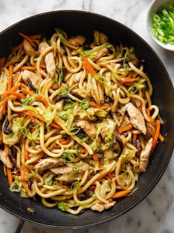 Chicken Yaki Udon Recipe