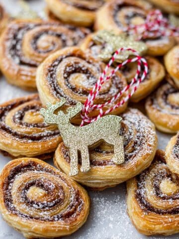 Nutella and Hazelnut Palmiers Recipe