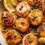 Pan Seared Scallops with Lemon Caper Sauce Recipe