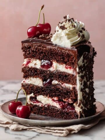 Mile-High Black Forest Cake Recipe