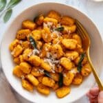 Sweet Potato Gnocchi with Sage Butter and Parmesan Recipe