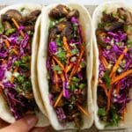 Roasted Mushroom Tacos with Fresh Slaw Recipe