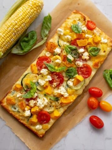Summer Vegetable Flatbread Recipe