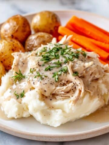 Crockpot Chicken and Gravy Recipe