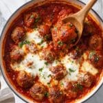 Herb Ricotta Meatballs in Marinara Sauce Recipe