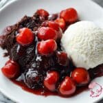 Crock Pot Chocolate Cherry Dump Cake Recipe