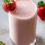High-Protein Strawberry Banana Smoothie with Greek Yogurt Recipe