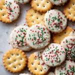 Ritz Cracker Cookies with Peanut Butter and White Chocolate Recipe