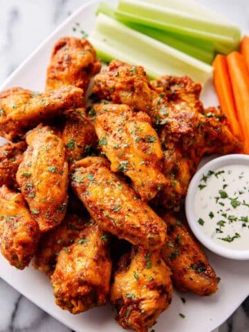 The Best Air Fryer Buffalo Wings Recipe