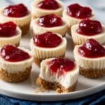 Mini Cheesecakes with Cherry Pie Filling Recipe