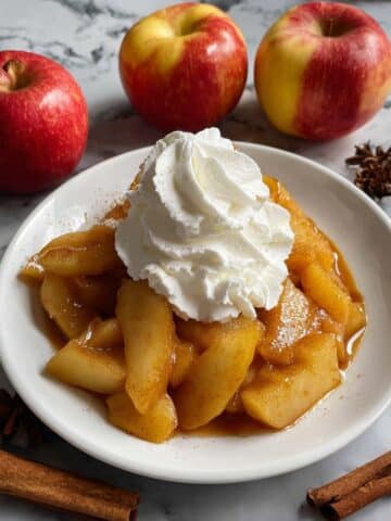 Cracker Barrel Fried Apples {Slow Cooker} Recipe