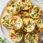 Cheese and Veggie Egg White Bites Recipe