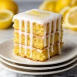 Lemon White Chocolate Brownies Recipe