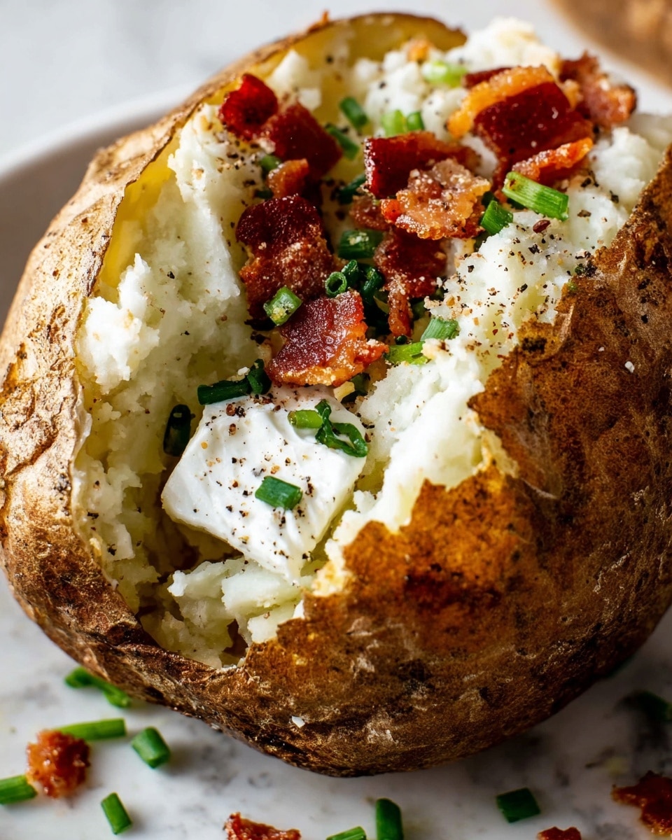 Air Fryer Baked Potatoes Recipe