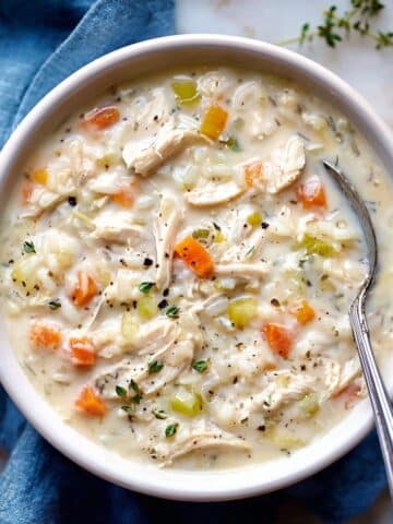 Creamy Chicken and Rice Soup Recipe