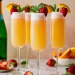 Sunrise Strawberry Mimosa Recipe